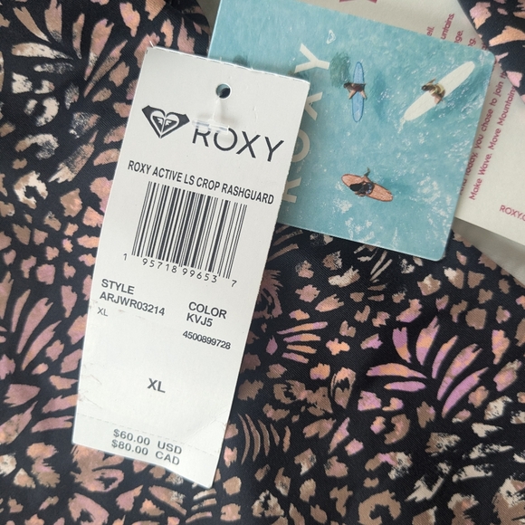 Roxy Rash guard Bikini Set - Picture 4 of 8